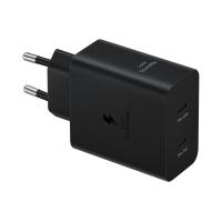 Samsung Caricabatteria Super Fast Charging (50W) con doppia porta USB-C e con cavo USB-C to USB-C