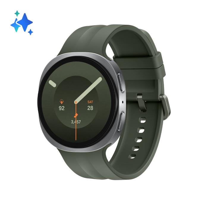 Samsung Galaxy Watch9 3,81 cm (1.5'') AMOLED 44 mm Digitale 480 x 480 Pixel Touch screen Argento Wi-Fi GPS (satellitare)