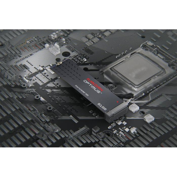 SanDisk Optimus 5100 1 TB M.2 PCI Express 4.0 NVMe QLC 3D NAND — immagine 12 di 16