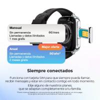 SaveFamily 8436628090055 smartwatch e orologio sportivo 5,08 cm (2'') AMOLED 20 mm Digitale Touch screen Argento, vedi immagine 15 di 20