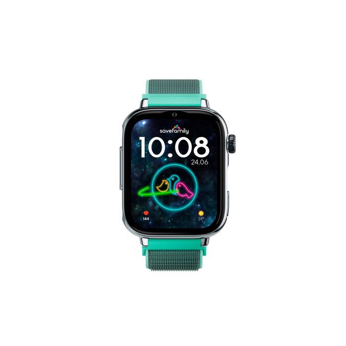 SaveFamily SaveWatch Plus 2 4,7 cm (1.85'') AMOLED Digitale 410 x 502 Pixel Touch screen 4G Argento Wi-Fi GPS (satellitare) — immagine 2 di 16