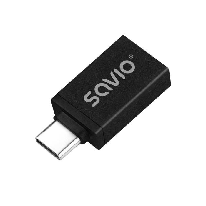 Savio AK-80 cavo e adattatore video 0 m USB tipo A USB tipo-C Nero — immagine 6 di 6