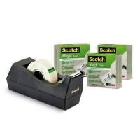 Scotch Magic Tape 33 m Acrilico Trasparente 3 pz