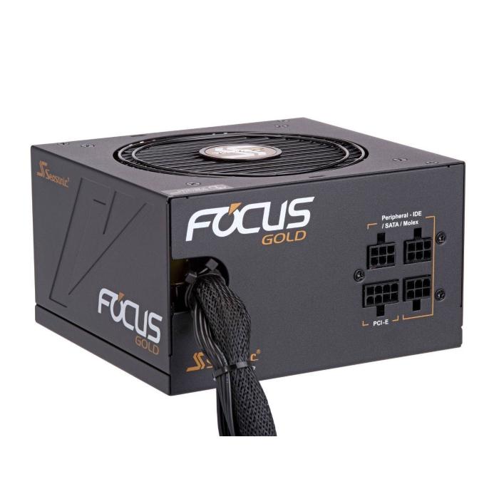 Seasonic Focus Gold 750 alimentatore per computer 750 W 20+4 pin ATX ATX Nero — immagine 3 di 6