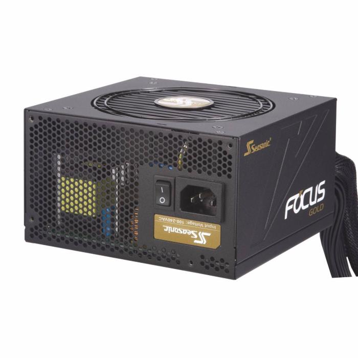 Seasonic Focus Gold 750 alimentatore per computer 750 W 20+4 pin ATX ATX Nero — immagine 4 di 6
