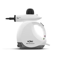 Solac S94902400 Pulitore a vapore Pulitore a vapore portatile 0,175 L 1200 W Nero, Bianco