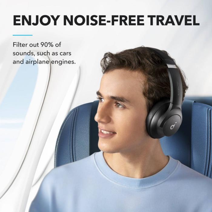 Soundcore A3004311 cuffia e auricolare Cuffie Wireless A Padiglione Chiamate/Musica/Sport/Tutti i giorni USB tipo-C — immagine 2 di 14