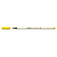 STABILO Pen 68 brush marcatore Medio Giallo 1 pz