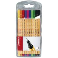 STABILO Point 88 Confezione 10 fineliner multicolore