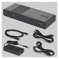 StarTech.com 206UE-TB5USB4DOCK replicatore di porte e docking station per laptop Cablato Thunderbolt 5 Nero, Grigio, vedi immagine 5 di 26