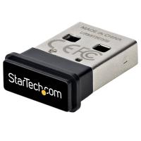 StarTech.com Adattatore Bluetooth 5.0 USB, Chiavetta Bluetooth 5.0 USB per PC/Notebook/Tastiere/Mouse, Adattatore BT 5.0 per Cuffie, Mini Ricevitore Bluetooth 5.0 USB per PC Windows/Linux, Dongle BT 5.0 USB EDR/LE