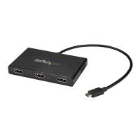 StarTech.com Adattatore Multi-Monitor USB-C a HDMI - Hub MST a 3 porte