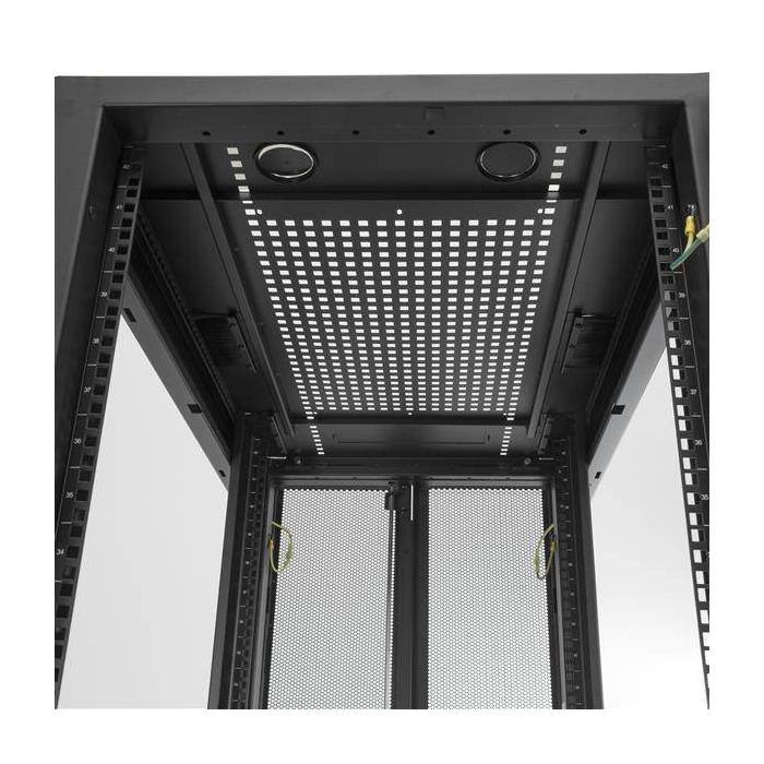 StarTech.com Armadio rack per server 25U - Profondità regolabile da 7-35'' a 4 montanti con chiusura a chiave - Armadio — immagine 10 di 10