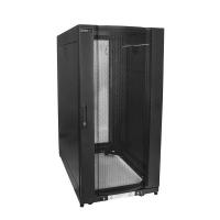 StarTech.com Armadio rack per server 25U - Profondità regolabile da 7-35'' a 4 montanti con chiusura a chiave - Armadio mobile ventilato a rack con ruote per apparecchiature informatiche e di rete come Dell PowerEdge o HP ProLiant