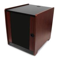 StarTech.com Armadio Server Rack 12U rifinito in legno con rotelle a profondita regolabile - fino a 136kg