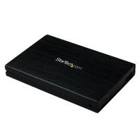 StarTech.com Box Esterno HDD per disco rigido SATA III 2.5'' USB 3.0 con UASP in alluminio con cavo incorporato - 6Gbps