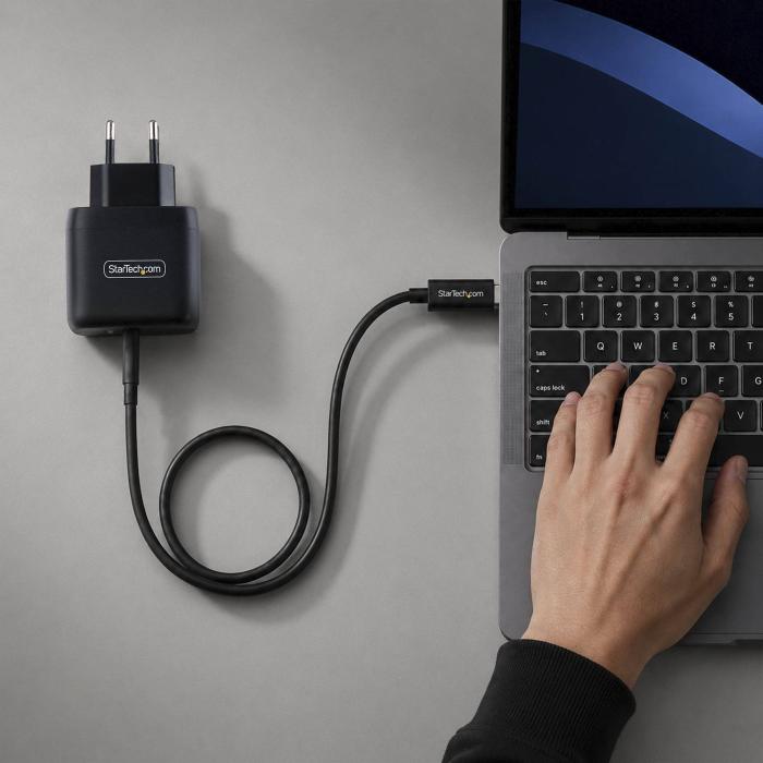 StarTech.com Caricatore USB-C da Parete 65W, GaN, Alimentatore per Dell, XPS, HP ProBook, MacBook Pro e Microsoft Surface — immagine 14 di 14