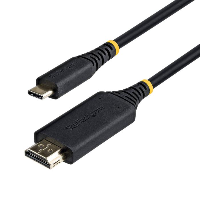 StarTech.com Cavo Adattatore USB-C a HDMI 1m, Connettore HDMI a Presa Rinforzata 4K60Hz, Compatibile Thunderbolt, HDR — immagine 15 di 22