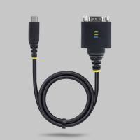 StarTech.com Cavo Adattatore USB-C a Seriale da 30 cm, Ritenzione COM, Chipset FTDI, da USB-C a DB9 RS232 Maschio, LED di, vedi immagine 5 di 12