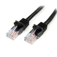 StarTech.com Cavo di Rete da 10m Nero Cat5e Ethernet RJ45 Antigroviglio