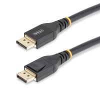 StarTech.com Cavo DisplayPort 1.4 Attivo Certificato VESA da 10 m, cavo DisplayPort DP8K con HBR3, HDR10, MST, DSC 1.2, HDCP 2.2, 8K 60Hz, 4K 120Hz - Cavo DP 1.4 M/M