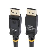 StarTech.com Cavo DisplayPort certificato VESA da 2m - 10 Pezzi - Cavetto Display Port 1.2 4K 60Hz UHD, cavo monitor DP a DP, connettori DP con chiusure a scatto