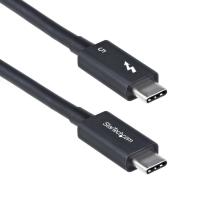 StarTech.com Cavo Thunderbolt 5 80 Gbps/fino a 120 Gbps da 1m, 240 W PD, 8K 60 Hz, cavo Thunderbolt certificato - Compatibile con Thunderbolt 4/USB4/USB-C