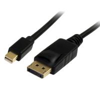 StarTech.com Cavo Video da Mini DisplayPort a DisplayPort 1.2 da 2m - Cavo Adattatore 4K x 2K UHD Mini DisplayPort a DisplayPort - Cavo per Monitor Mini DP a DP - Cavo Convertitore mDP/DP