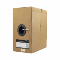 StarTech.com Matassa di cavi LAN Cat6 solidi UTP da 305 m - Bobina di rete ethernet RJ45 - Cavo Ethernet Sfuso Cetificato CMR - Grigio - Conforme TAA