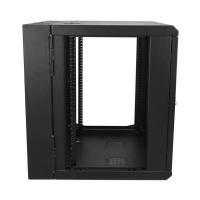 StarTech.com RK1224WALHM rack 12U Da parete Nero, vedi immagine 7 di 9
