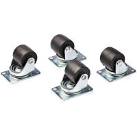 StarTech.com Ruote industriali per armadi server - Set di 4 kit di viti M6 per ruote da 2 pollici - Ruote girevoli di, vedi immagine 1 di 4