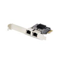 StarTech.com Scheda di rete PCIe Gigabit a 2 porte, adattatore di rete LAN PCI Express da 10/100/1000 Mbps, duplice Realtek RTL8111H, compatibile con Windows e Linux, TAA