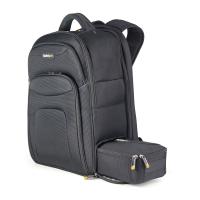 StarTech.com Zaino per Laptop 17.3'' con Custodia per Accessori Rimovibile - Zaino per Professionisti Informatici in Nylon Balistico per Lavoro/Viaggi - Zaino porta PC Ergonomico con Tasche per Notebook/Tablet