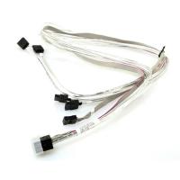 Supermicro CBL-SAST-0556 cavo Serial Attached SCSI (SAS) Nero, Bianco