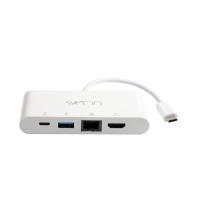 Sveon SCT504 replicatore di porte e docking station per laptop USB 3.2 Gen 1 (3.1 Gen 1) Type-C Bianco