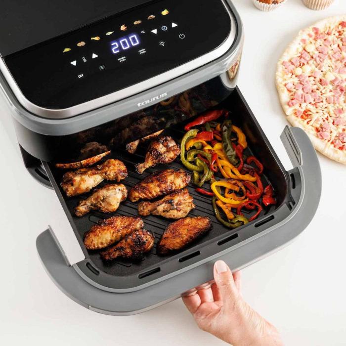Taurus 973006000 macchina e forno per pizza 1 pizza(e) 2200 W Nero, Fucsia — immagine 11 di 16