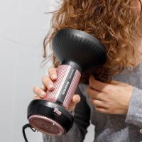 Taurus Curly 800 Ionic asciuga capelli 800 W Rosa, vedi immagine 3 di 12