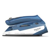 Taurus EasyTrip Ferro da stiro a secco e a vapore Piastra in Ceramica 1000 W Blu, Bianco