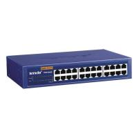 Tenda 24-port Gigabit Ethernet Switch Non gestito Blu