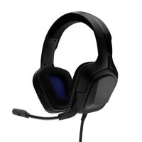 The G-Lab Korp Cobalt Cuffie Cablato A Padiglione Gaming Nero