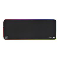 The G-Lab Pad Rubidium Tappetino per mouse per gioco da computer Nero