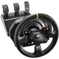 Thrustmaster 4460133 Sterzo + Pedali PC, Xbox One Nero periferica di gioco