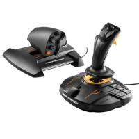 Thrustmaster T.16000M FCS Hotas Joystick Mac,PC Nero, Arancione