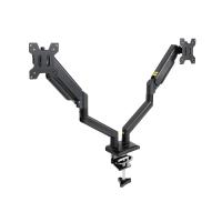 TooQ DB1434TNR-B Supporti a parete per TV 86,4 cm (34'') Scrivania Nero