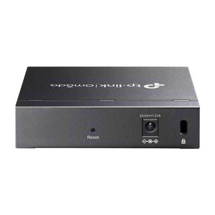 TP-Link Omada ES205G Gestito Gigabit Ethernet (10/100/1000) Supporto Power over Ethernet (PoE) Nero — immagine 2 di 5