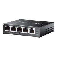 TP-Link Omada ES205G Gestito Gigabit Ethernet (10/100/1000) Supporto Power over Ethernet (PoE) Nero, vedi immagine 3 di 5