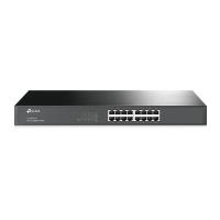 TP-Link TL-SG1016 switch di rete Non gestito Gigabit Ethernet (10/100/1000) 1U Nero, vedi immagine 1 di 6