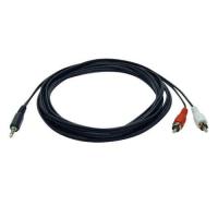 Tripp Lite P314-012 cavo audio 3,66 m 3.5mm 2 x RCA Nero