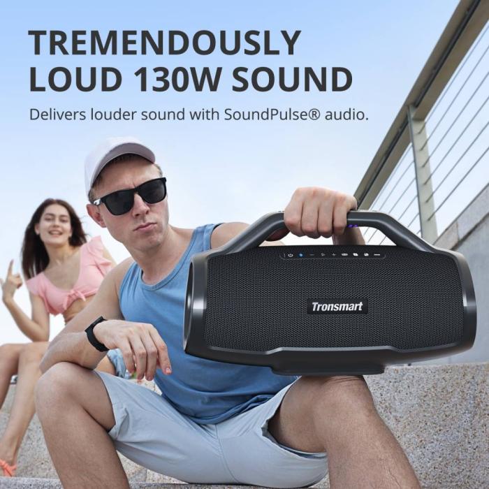 Tronsmart Bang Max Altoparlante portatile stereo Nero 130 W — immagine 14 di 22
