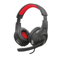 Trust GXT 307 RAVU Auricolare Cablato A Padiglione Gaming Nero, Rosso, vedi immagine 1 di 6